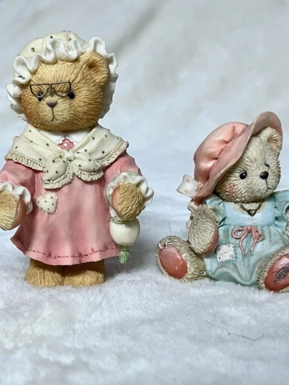 Cherished Teddies A Mother’s Love  and Grandma  #s 624861 & 127914 Lot Set Of 2